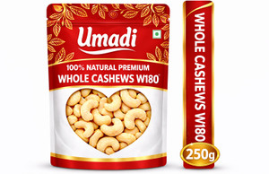 UMADI 100 Natural Premium Whole Cashews W180