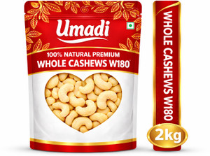 UMADI 100 Natural Premium Whole Cashews W180