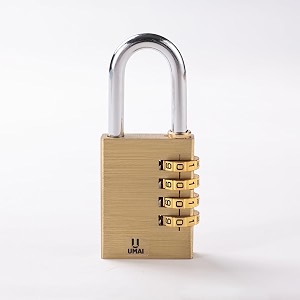 umai 4 digit combination number password metal lock  zinc alloy  tsa locks for luggage  tsa lock  locks for travel bags for luggage  locks for cabin luggage  travel essentials  golden