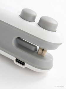 umanath portable mini sealing machine 2 in 1 usb rechargeable hand held heat sealer hand held heat sealer 3 mm