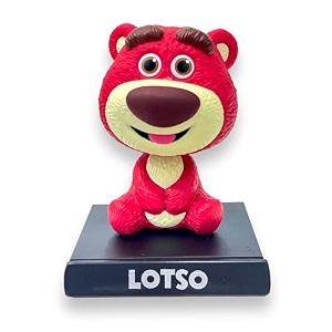 umani action figure limited edition bobblehead with mobile holder for car dashboard office desk amp study table bh-lot-so straw-berry bear