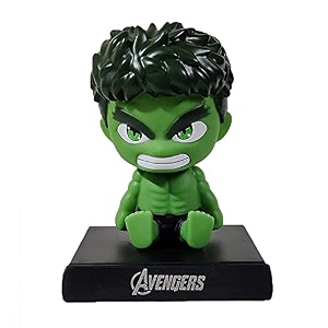 umani super hero action figure limited edition bobblehead with mobile holder for car dashboard office desk amp study table hulk