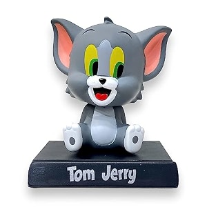 umani cartoon figure limited edition bobblehead with mobile holder for car dashboard office desk amp study tablebh-to-m