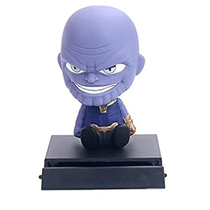 umani super hero action figure limited edition bobblehead with mobile holder for car dashboard office desk amp study table tha-nos