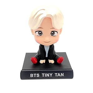 umani super hero action figure limited edition bobblehead with mobile holder for car dashboard office desk amp study table bts-jin