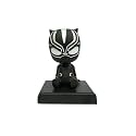 UMANI Super Hero Action Figure Limited Edition Bobblehead with Mobile Holder for Car Dashboard, Office Desk &amp; Study Table (BLA-CK PAN-Ther)