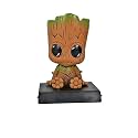 UMANI Super Hero Action Figure Limited Edition Bobblehead with Mobile Holder for Car Dashboard, Office Desk &amp; Study Table (BA-by GR-OOT)
