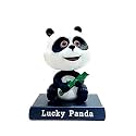 UMANI Super Hero Action Figure Limited Edition Bobblehead with Mobile Holder for Car Dashboard, Office Desk &amp; Study Table (PAN-DA)