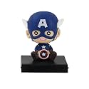 UMANI Super Hero Action Figure Limited Edition Bobblehead with Mobile Holder for Car Dashboard, Office Desk & Study Table