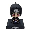 UMANI Super Hero Action Figure Limited Edition Bobblehead with Mobile Holder for Car Dashboard, Office Desk &amp; Study Table (Itachi-Uchiha)