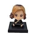 UMANI Super Hero Action Figure Limited Edition Bobblehead with Mobile Holder for Car Dashboard, Office Desk &amp; Study Table (Herm-OINE)