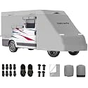 Umbrauto Class B RV Cover Fits 20-22ft Motorhome, Waterproof Sprinter Van Cover, Lightweight Camper Cover, with Windproof Straps, Winter Campsite