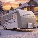 Umbrauto RV Cover 24-27ft: Travel Trailer Cover, Waterproof Camper Cover