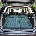 Umbrauto SUV Air Mattress, Quick Inflation Inflatable Car Camping Bed for Back Trunk Sleeping, Flocked Surface/Leakproof PVC/Reinforced Bottom Airbed Fits Most SUVs with Pump, Pillows, Carry Bag