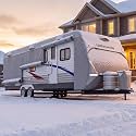 Umbrauto Travel Trailer RV Cover 22-24ft: 9-Layer Waterproof Camper Cover