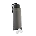 Umbrella Hidden Alcohol Flask | BoozeBrella Disguised Container for Sneaking Liquor | Concealed Flasks for Women & Men | Funny & Sneaky Way to Hide Liquid | Undercover Containers (Gray)