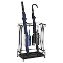 Umbrella Holder, Umbrella Stand Indoor Entryway, Umbrella Holder Outdoor, Umbrella Rack, Metal, Black