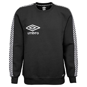 Umbro Mens Check Tape Crew