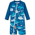 UMELOK Baby Boy Swimsuit UPF 50+ Sun Protection Rash Guard Swimwear