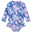 UMELOK Baby Girl One Piece Swimsuit Infant Long Sleeve Bathing Suit