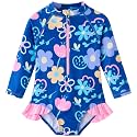 UMELOK Baby Girl One Piece Swimsuit Infant Long Sleeve Bathing Suit