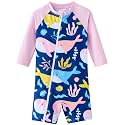 UMELOK Baby Girl Swimsuit Infant Rash Guard Swimwear Bathing Suit