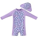 UMELOK Baby Girl Swimsuit Infant UPF 50+ Bathing Suit Size Months