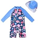 UMELOK Baby Girl Swimsuit Infant UPF 50+ Bathing Suit Size Months