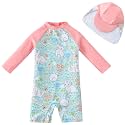 UMELOK Baby Girl Swimsuit Infant UPF 50+ Bathing Suit Size Months