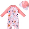 UMELOK Baby Girl Swimsuit Infant UPF 50+ Bathing Suit Size Months
