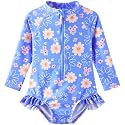 Baby Girls39 One Piece Swimsuit Long Sleeve