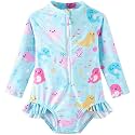 Baby Girls39 One Piece Swimsuit Long Sleeve
