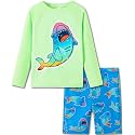 UMELOK Boys Rash Guard Sets Swimsuit