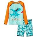 UMELOK Boys Rash Guard Sets Swimsuit