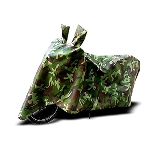 unaitic waterproof bike cover for honda cb 300 bs6  premium fabric heat proof dirt amp dust proof motorcyclebike body cover - military