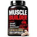 UNALTERED 6-in-1 Anabolic Muscle Builder for Men - Growth, Size, Strength - Natural Muscle Building Supplement & Energy Booster - Tribulus Terrestris, Ginseng, Vitamin D3, Ashwagandha - 150 Capsules