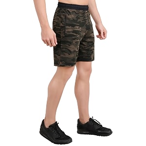 unbeatable men camouflage gym shorts workout running pants sports half pant summer camo