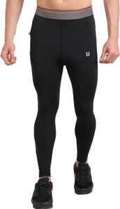 unbeatable solid men black grey tights