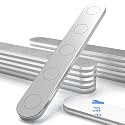 Unbreakable Strong Magnets, 12 Pack Self-Adhesive Heavy Duty Neodymium Bar Magnets, Sticky Powerful Rare Earth Magnet for Fridge Tool School Office Home Kitchen DIY Fixing Kit (N33-12PCS)