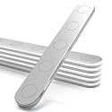 Unbreakable Strong Magnets, 6 Pack Self-Adhesive Heavy Duty Neodymium Bar Magnets, Sticky Powerful Rare Earth Magnet for Fridge Tool School Office Home Kitchen DIY Fixing Kit (N33-6PCS)