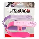 UnbuckleMe Car Seat Buckle Release Tool (As Seen on Shark Tank) - Easy Opener Aid for Arthritis, Long Nails, Older Kids - Button Pusher for Infant, Toddler Car Seats (2 Pack, Pink &amp; Purple)