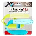 UnbuckleMe Car Seat Buckle Release Tool (As Seen on Shark Tank) - Easy Opener Aid for Arthritis, Long Nails, Older Kids - Button Pusher for Infant, Toddler Car Seats (2 Pack, Blue & Lime Green)