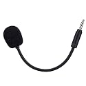 UNCLE LIGHT Replacement Game Mic for Logitech G735 Gaming Headset on PS4 PS5 PC, 3.5mm Detachable Boom Microphone