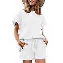 UNCLECAT Womens 2 Piece Lounge Sets Short