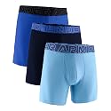 Under Armour 3-Pack Performance Tech Solid 6" Boxer Briefs