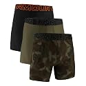 Under Armour 3-Pack Performance Tech Solid 6" Boxer Briefs