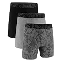 Under Armour 3-Pack Performance Tech Solid 6" Boxer Briefs