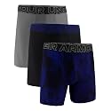 Under Armour Men's Performance Tech Brief Underwear, 6" Inseam, 3-Pack