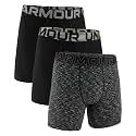 Under Armour 3-Pack Performance Tech Solid 6" Boxer Briefs
