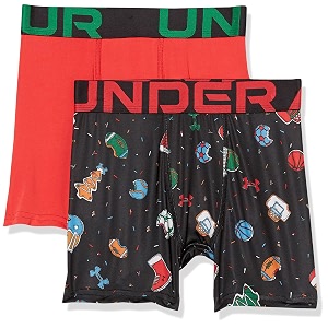 under armour big boys39 2 pack performance boxer briefs